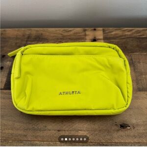 Athleta Neon Yellow Crossbody Bag